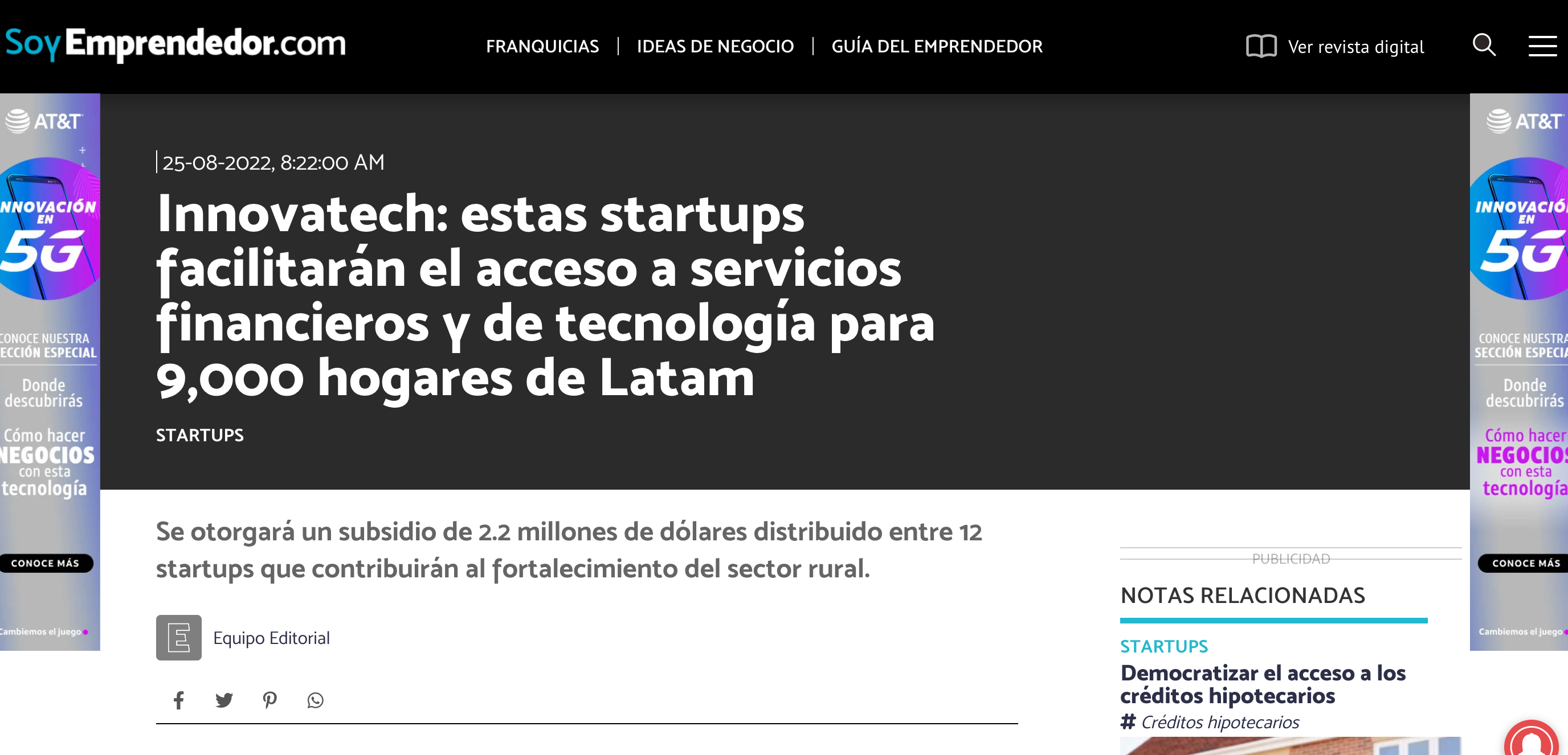 IMIX dentro de las 12 startups facilitarán el acceso a servicios financieros en Latam